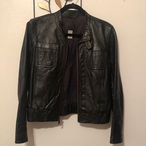 Leather jacket